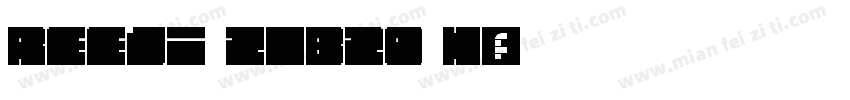 REEJI ZhenyanGB20 Heavy字体转换